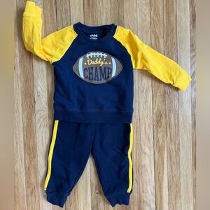 Daddy’s Champ Sweatsuit (6-9 mos.)